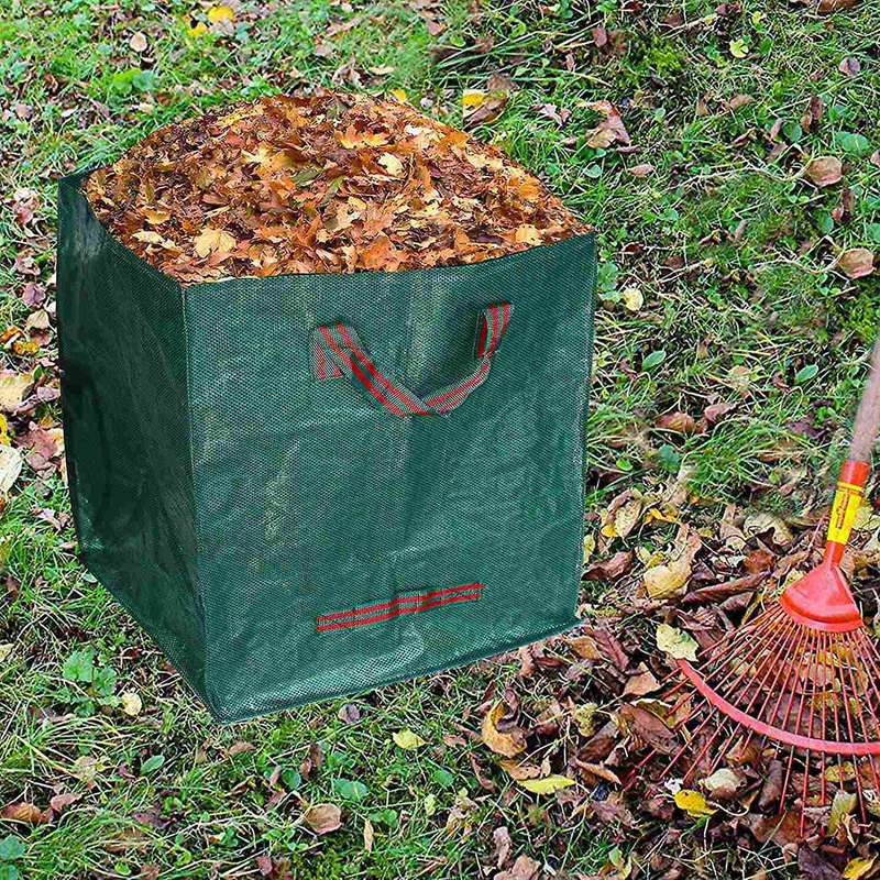 2pcs Yard Waste Container, Reusable Large Gardening Trash Leaf Bags