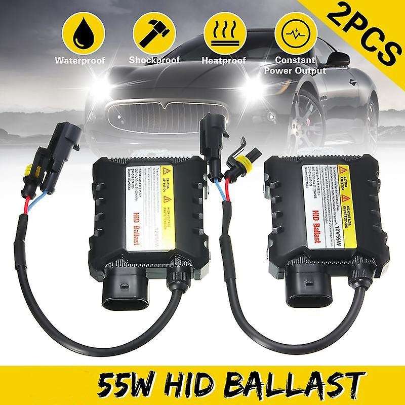 55w Hid Bi Xenon 12v Digital Ballast for H1 H3 H3c H4-1 H4-2 H7 9005
