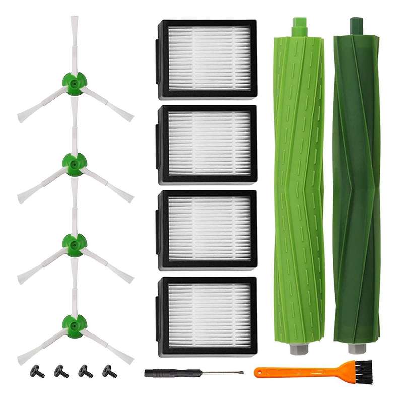 Hepa Filters Side Brushes Roller Brushes for Irobot Roombai I7 I7+