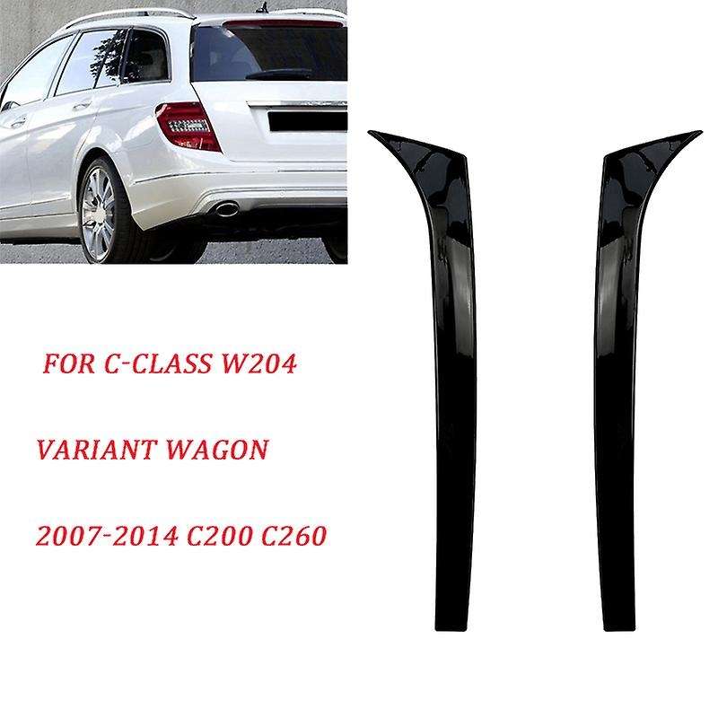 Car Rear Window Side Spoiler Trim for Benz C-class W204 Wagon C200