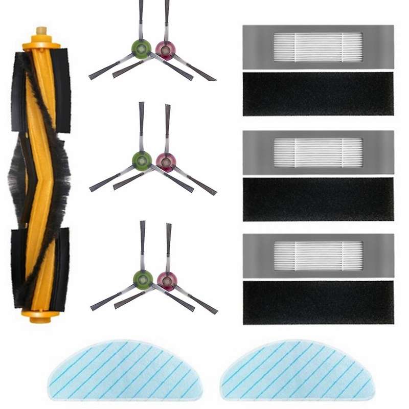 12pcs for Ecovacs Sweeper T9 T9max T9power T10 Cleaning Sweeper