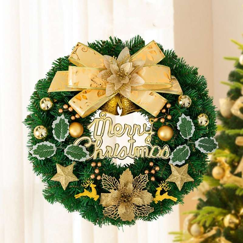 Christmas Decoration Wreath 30cm Christmas Tree Shopping Red 1