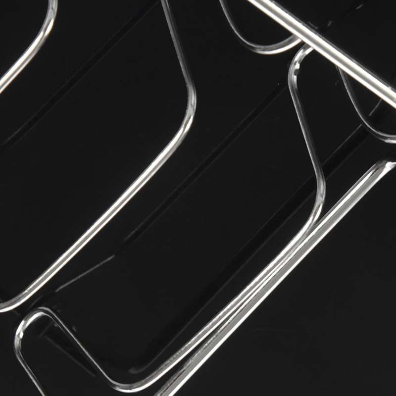 Organizer 7 Slots Chrome Plated Dish Racks Countertop Drying Stand