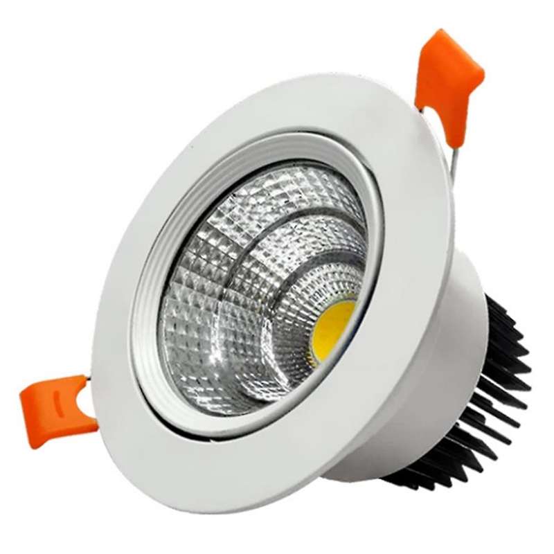 Dimmable Ac85-265v Led Downlights Epistar Chip Recessed Ceiling Lamps