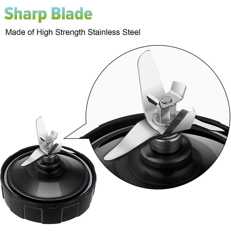 6 Fins Blender Blade for Nutri Ninja 1000w Auto-iq Bl480d Bl480