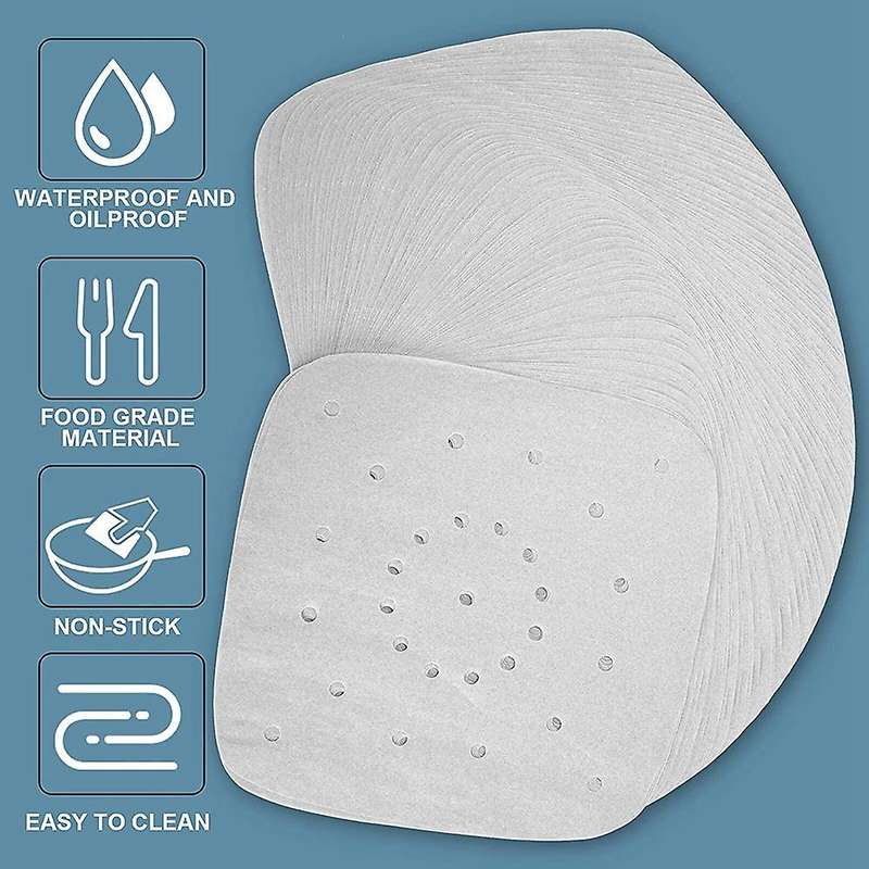 Air Fryer Parchment Paper, Air Fryer Liners, 300pcs 8.5 Inch
