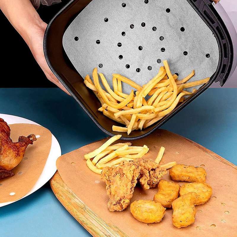 Air Fryer Parchment Paper, Air Fryer Liners, 300pcs 8.5 Inch