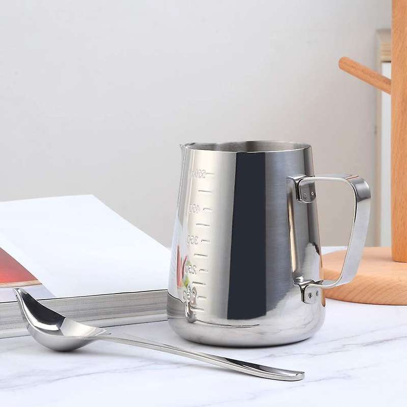 550ml Milk Frothing Pitcher Stainless Steel Milk Coffee Pitchers
