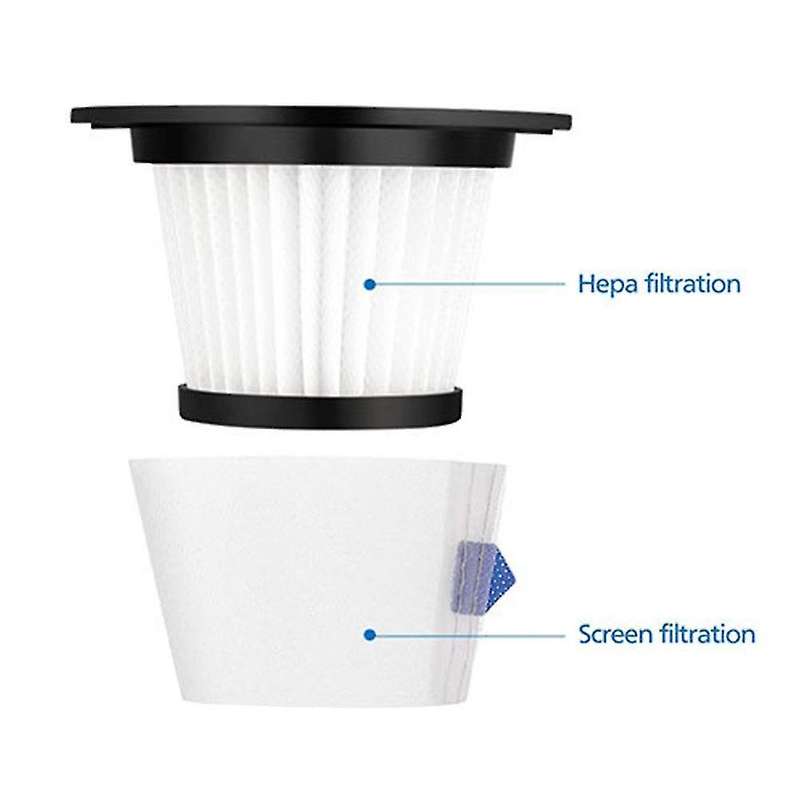8pcs Hepa Filter Filter Elements Vacuum Cleaner Replacement Parts