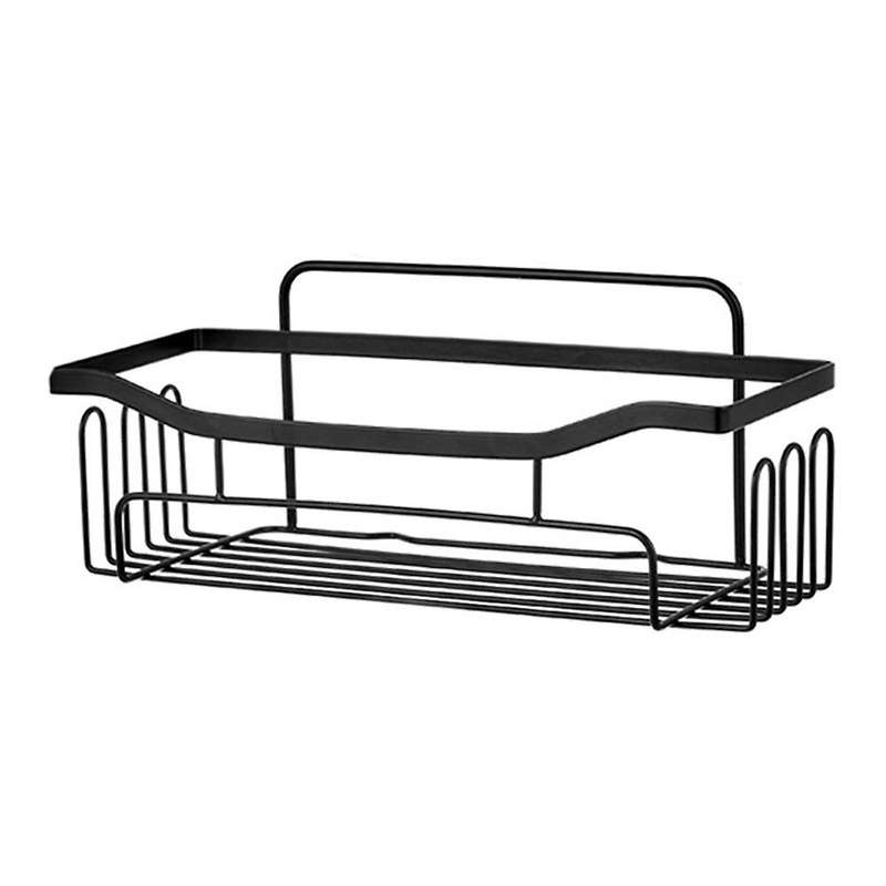 Everett Metal Over The Side Bathtub Caddy Basket for Master, Guest B