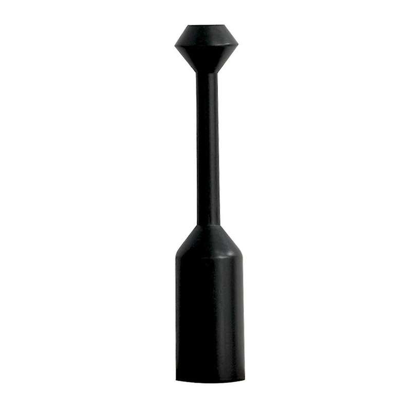 Wooden Candle Holder Black Simple Modern Creative Art Candlestick,a