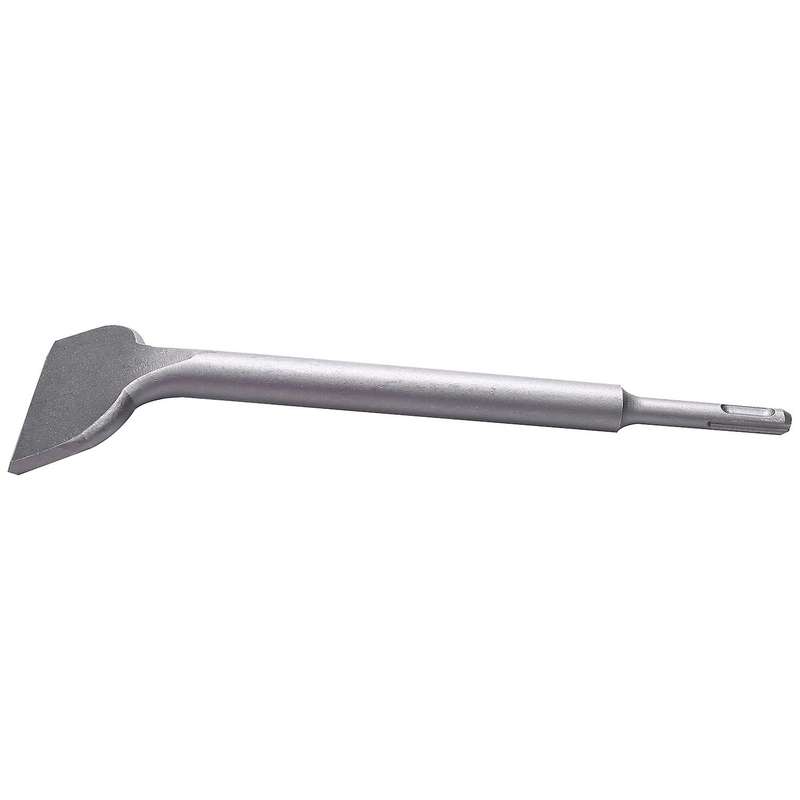 Sds Plus Shank 3-in Wide Electric Hammer Angled Bent Tile Chisel