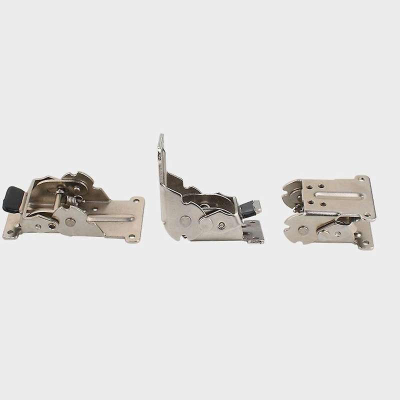 2pcs 0-90-180 Degree Self-locking Folding Hinge Table Legs Folding