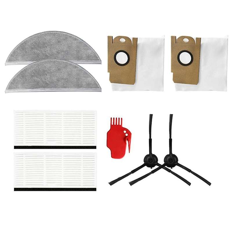 Mop Cloth Rag Dust Bags Side Brush for Xiaomi Lydsto R1 Robot