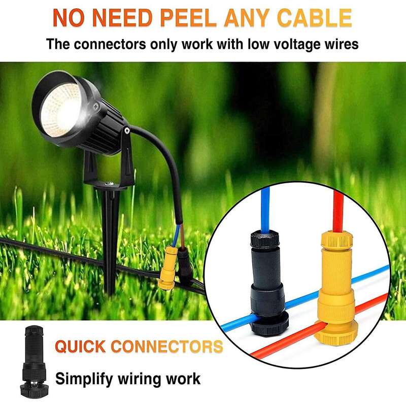 16 Pack Low Voltage Landscape Lighting Wire Connector Landscape Light