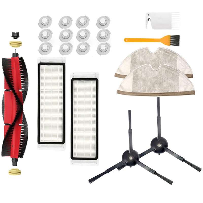 Robot Vacuum Cleaner Mop Cloth Main Side Brush Hepa Filter Parts