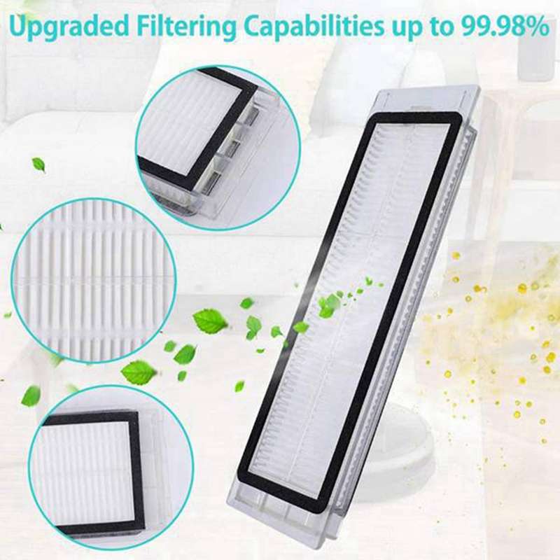 Robot Vacuum Cleaner Mop Cloth Main Side Brush Hepa Filter Parts