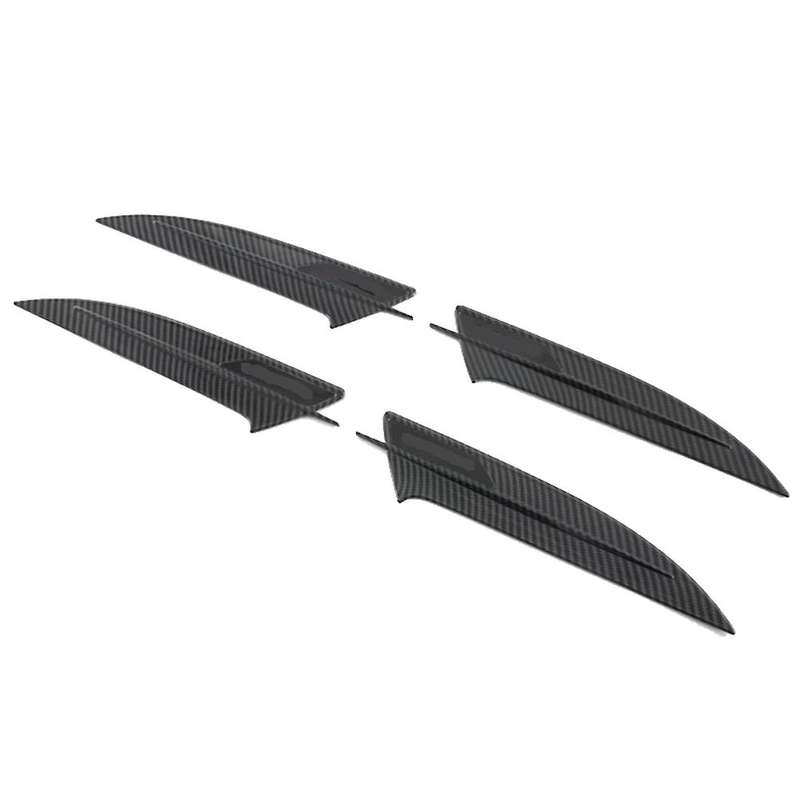 For Ford Evos 2022 Carbon Fiber Abs Car Door Handle Bowl Cover Trim