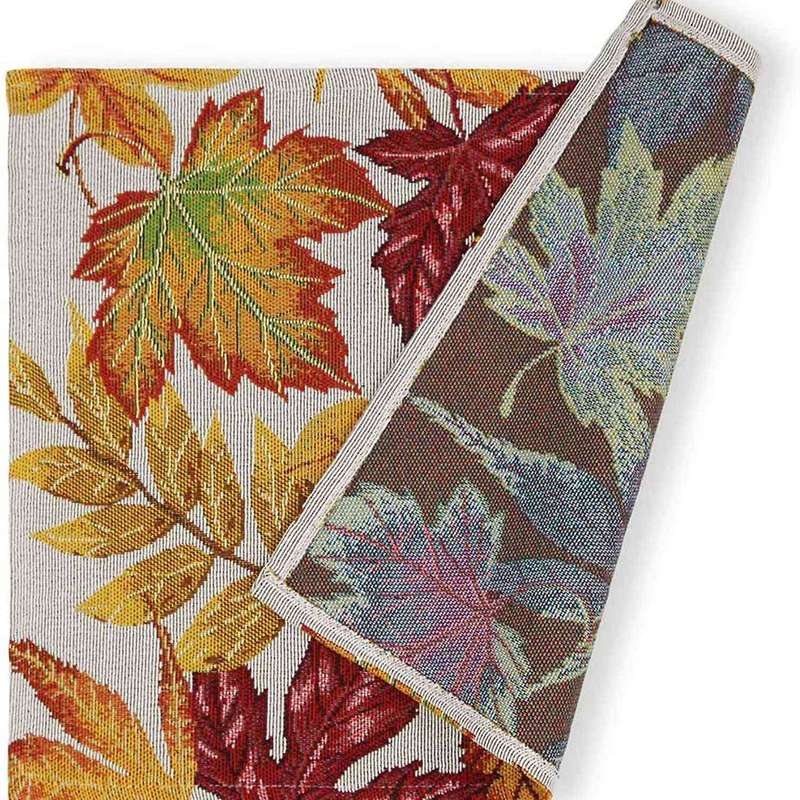4pcs Woven Placemats for Dining Table,maple Leaf Placemats (33x45cm)