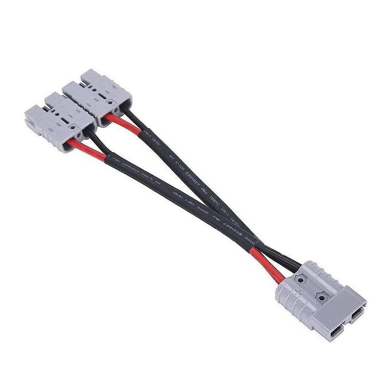 50a Anderson Plug Connector Dual Y Adapter Connector with 6mm Cable