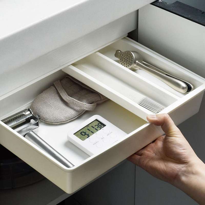 Under Desk Storage Drawer Box Hidden Makeup Organizer(m)