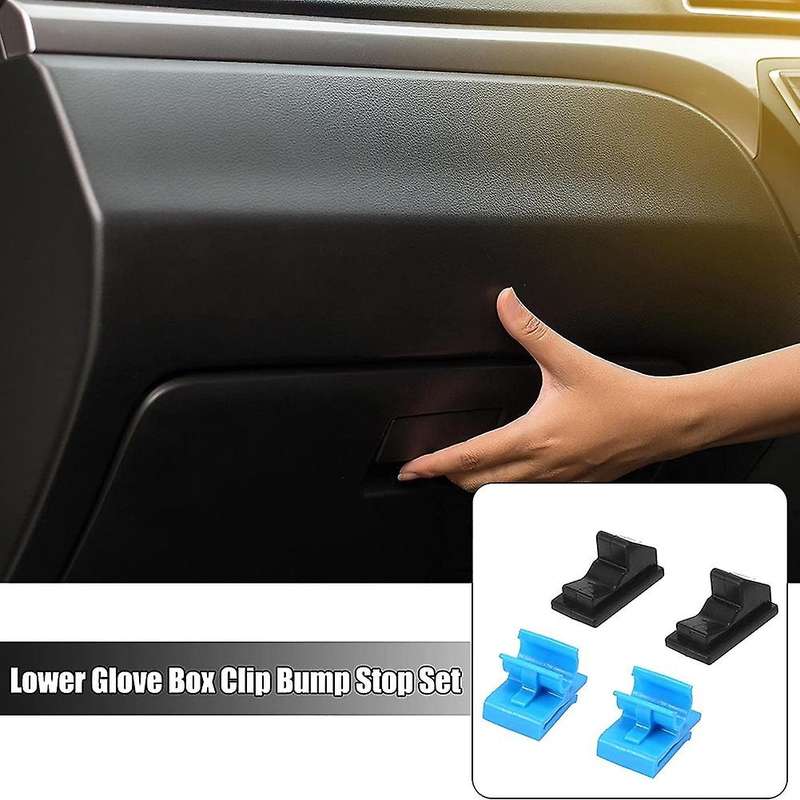 Lower Glove Box Clip Bump Stop Set Modified for Commodore Vy Vz Wk Wl