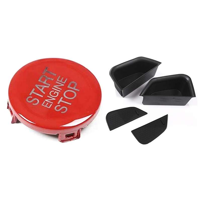 Front Door Storage Box with Non-slip Mat for Alfa Romeo Giulia 2017