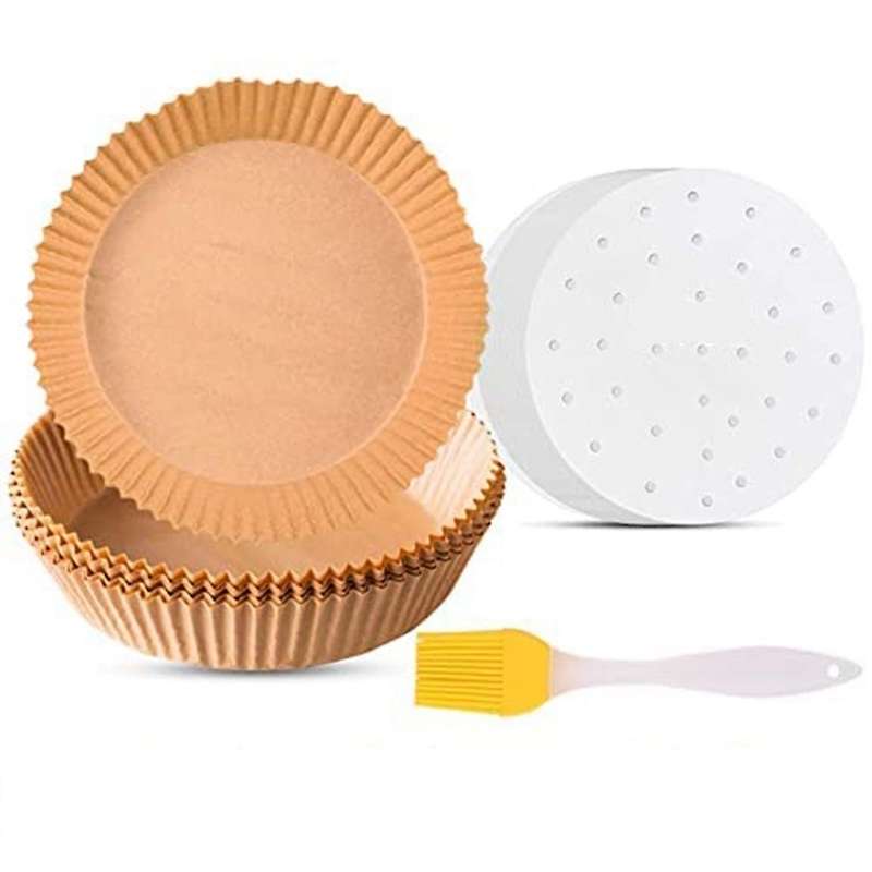 Air Fryer Disposable Paper Liner&perforated Parchment Paper,non-stick