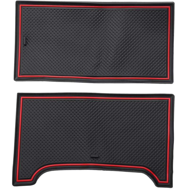 Door and Center Console Liner for Honda Civic 15-pc (front Seat,red)
