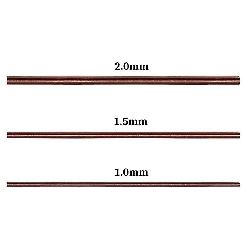 5 Roll Bonsai Wire Aluminum for Holding Bonsai Branches (brown)