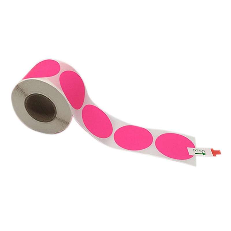 2 Inch Self-adhesive Round Direct Thermal Labels,500 Labels/1 Roll