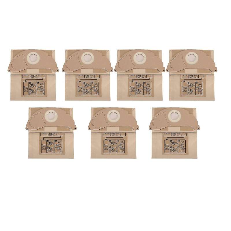 7 Pcs Vacuum Cleaner Dust Bag for Karcher Wd2250 A2004 A2054 Mv2