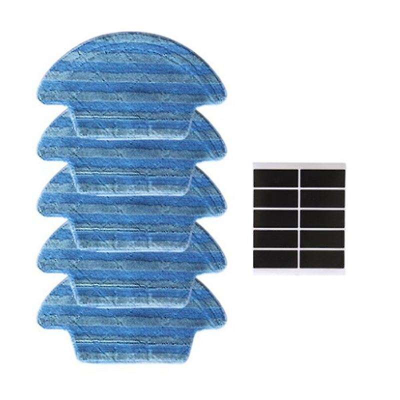 Hepa Filter Side Brush Filter Mop Cloth for Ilife V55 Pro Robotic