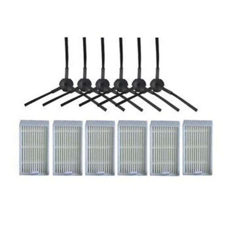 Hepa Filter Side Brush Filter Mop Cloth for Ilife V55 Pro Robotic