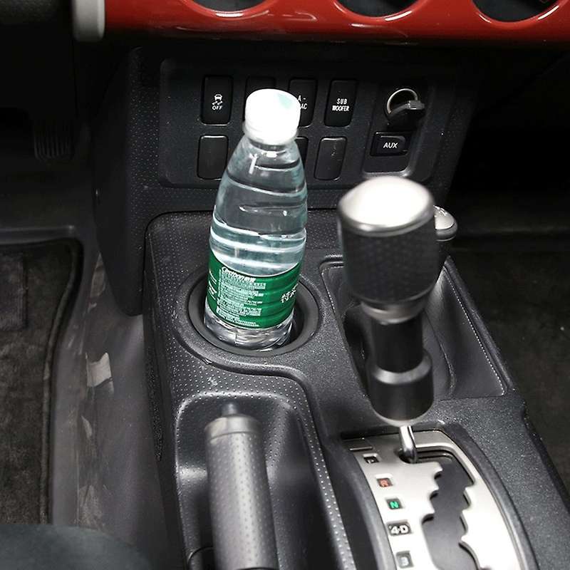 Car Central Gear Front Water Cup Holder Insert Storage Box