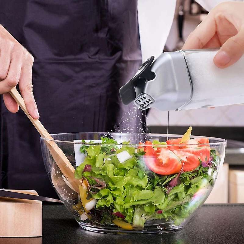 Glass Salt and Pepper Shakers with Lid, for Kitchen, Container