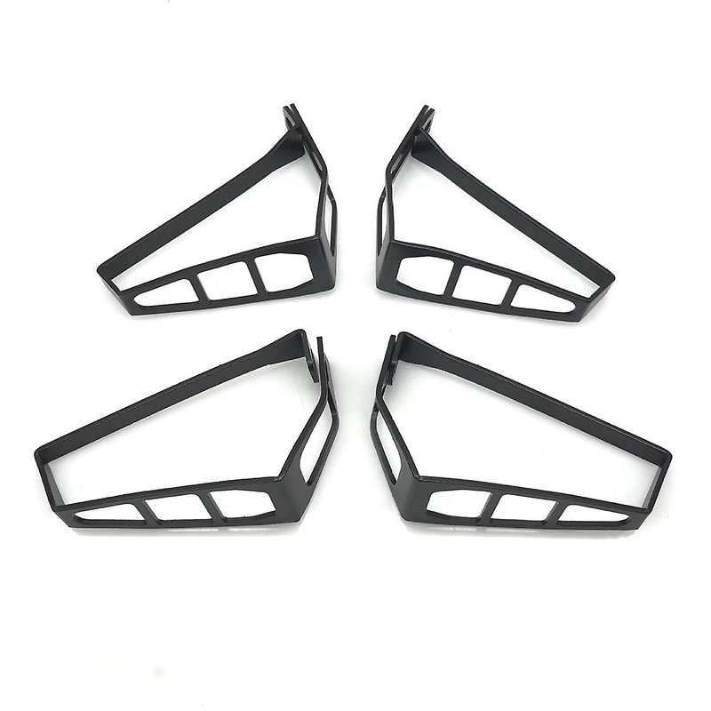 Motorcycle Front and Rear Turn Signal Protection Cover Black