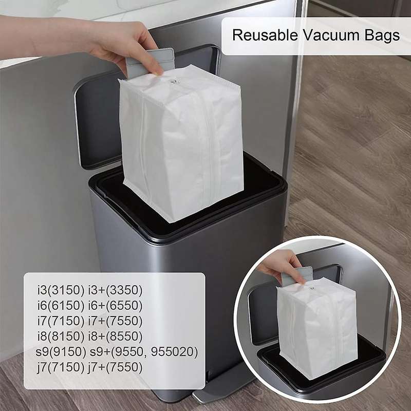 Replacement Parts Dust Bag Compatible for Irobot Roomba I7 I7+ I3 E5