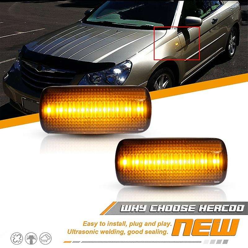 Car Front Led Side Marker Light for Jeep 200 Dodge Charger Avenger
