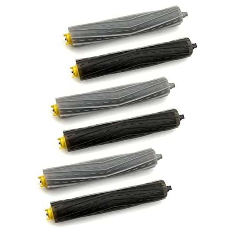 Multi-surface Rubber Brush Roller Replacement Parts