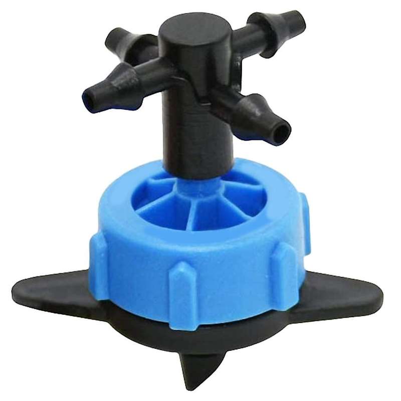 50set 8l Irrigation Dripper 4 Way Cross Connector for Emitter