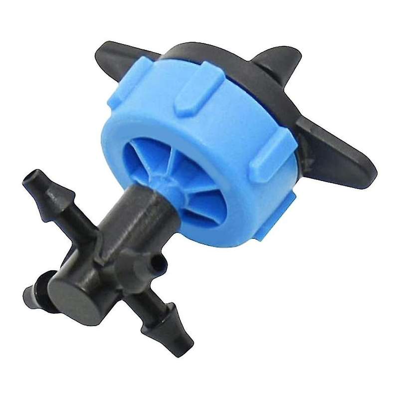 50set 8l Irrigation Dripper 4 Way Cross Connector for Emitter