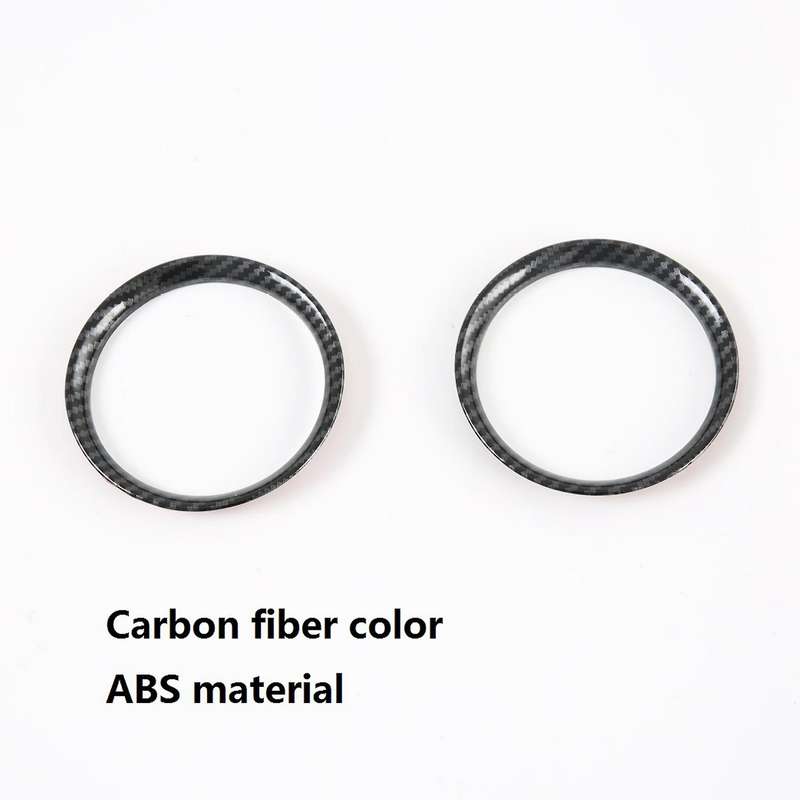 For Nissan Navara Np300 Carbon Fibre Car Front Air Vent Frame Trim