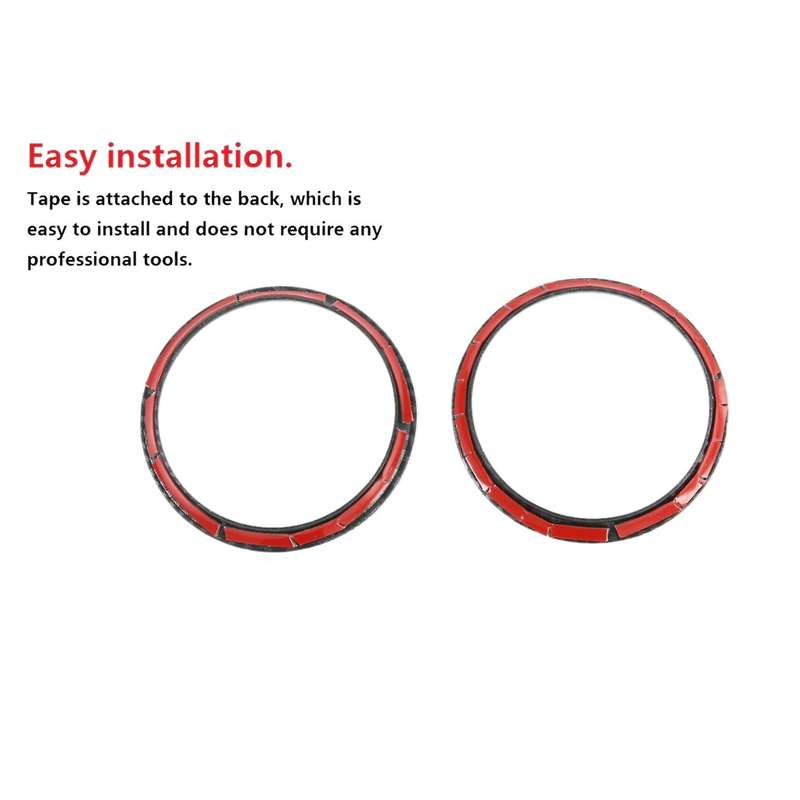 For Nissan Navara Np300 Carbon Fibre Car Front Air Vent Frame Trim