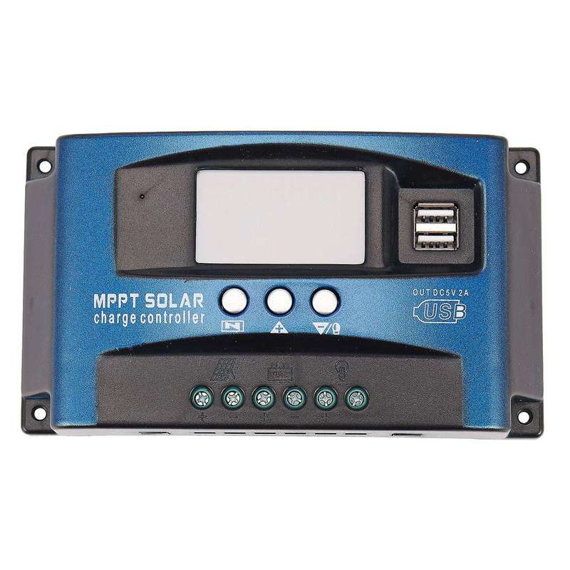 30a 12v 24v Auto Solar Cell Panel Charger Regulator with Load