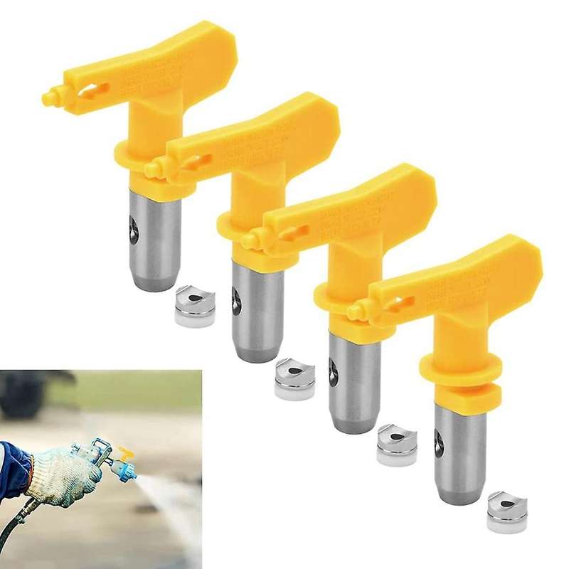 4pcs Reversible Spray Tips,paint Reversible Airless Tips (517/415)