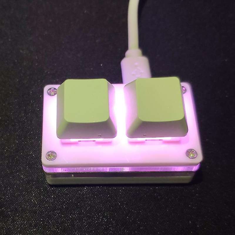 Macro Programming Keyboard Rgb Mini Keyboard,black Green Axis