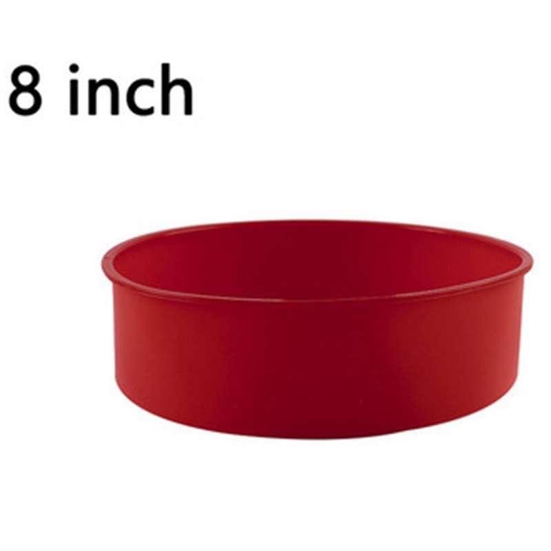 Round Rectangle Silicone Mould Baking Pan Shaped Pastry Muffin -a