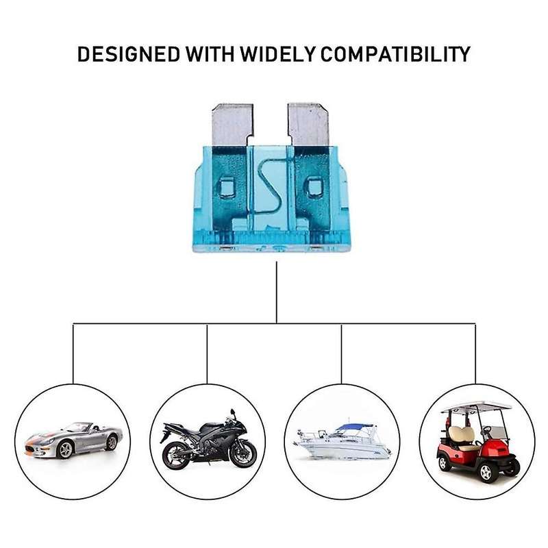 272pcs Car Fuse Plug Fuse Splitter Fuse Holder Kit with Fuse Puller