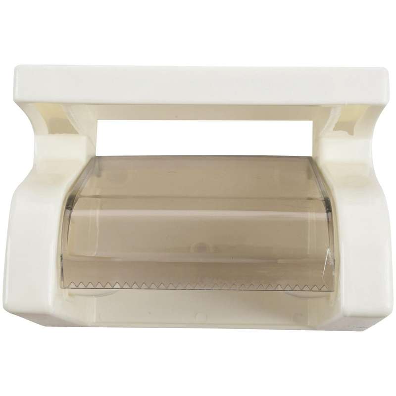 Waterproof Toilet Paper Holder Tissue Roll Stand Box with Shelf Rack